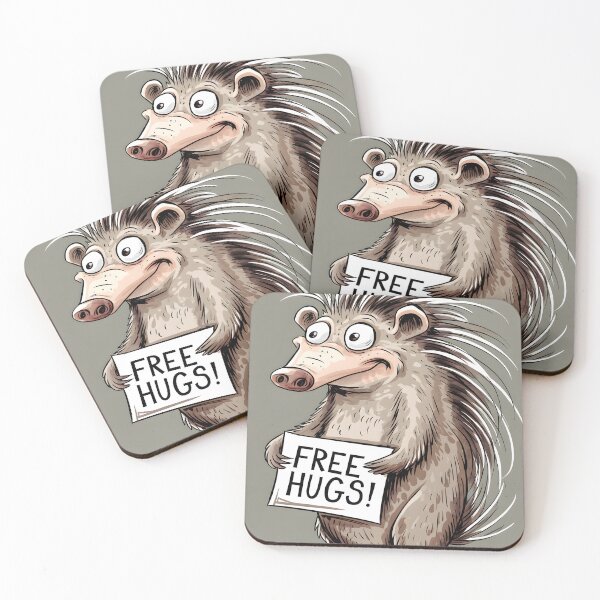 Item preview, Porcupine offers hugs! designed and sold by 3ling_Design.