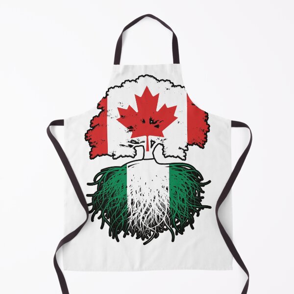 Item preview, Nigeria Nigerian Canadian Canada Tree Roots Flag designed and sold by FlagX.