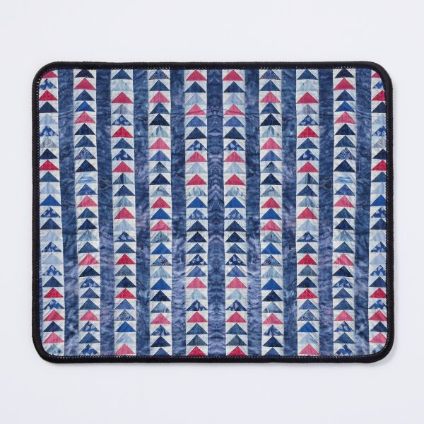 Item preview, Flying Geese Quilt In Red, White And Blue designed and sold by Jean Gregory Evans.