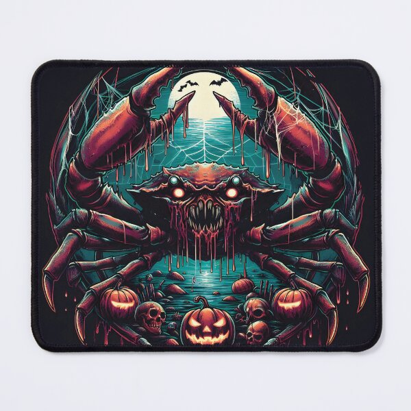 Item preview, Monster Crab Halloween Terror designed and sold by EcoArtShop.