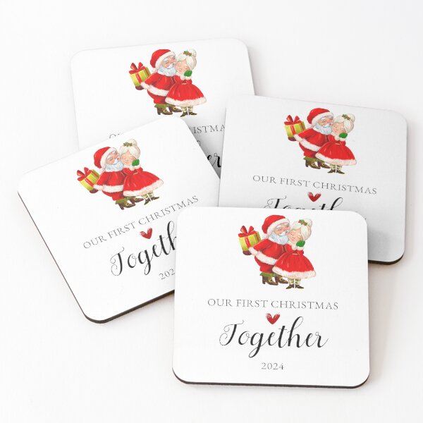 Item preview, Our First Christmas Together as a couple, Santa Wife designed and sold by popotamfriends.