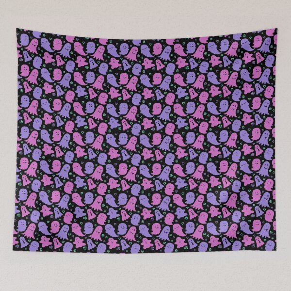 Item preview, Pink & Purple Cute Ghosts Spooky  designed and sold by Alternatots.