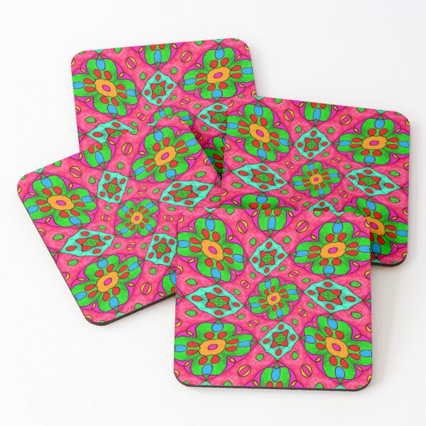 Item preview, Unique Abstract Flowers Pattern designed and sold by Patternflower.