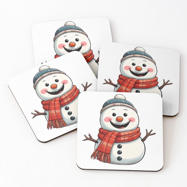 Item preview, Süßer Schneemann mit Schal designed and sold by BysonDesigns.
