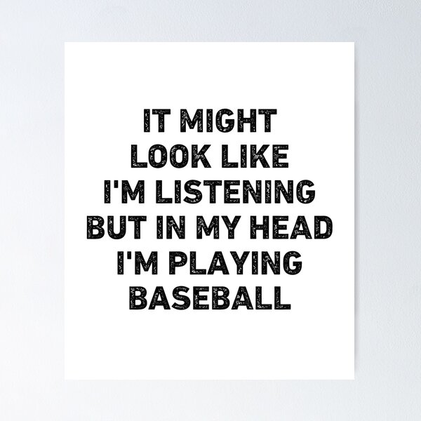 Item preview, Baseball Player Funny designed and sold by WhistleCloset.