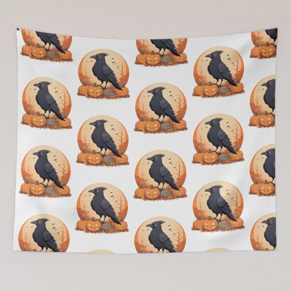 Item preview, Halloween Cartoon Crow designed and sold by Krieghorn.