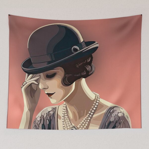 Item preview, Ladies Of Hats On 10 designed and sold by Leslie Montgomery Art.
