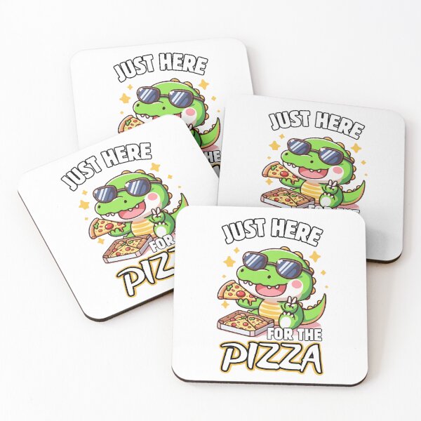 Item preview, Crocodile Just Here for The Pizza designed and sold by CuteAndCozyTees.