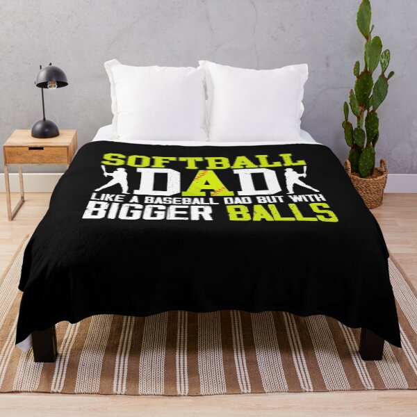 Item preview, Softball Dad Like Baseball But With Bigger Balls Fathers Day designed and sold by Phoebeys.