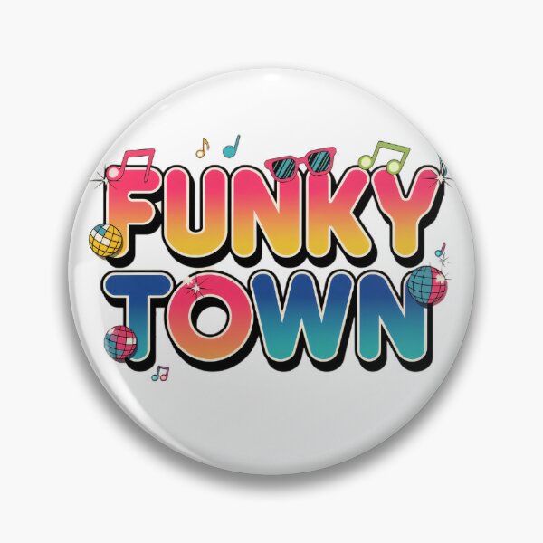 Item preview, Funky Town designed and sold by BugiDesignArt.