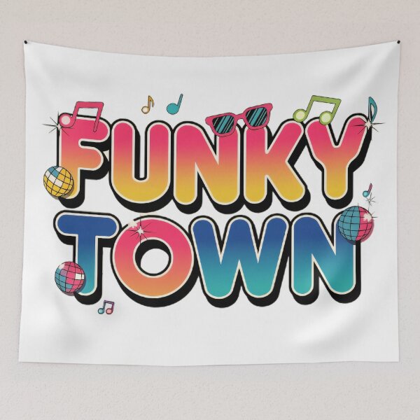 Item preview, Funky Town designed and sold by BugiDesignArt.