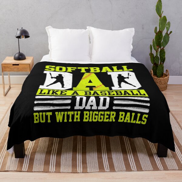 Item preview, Softball Dad Like Baseball But With Bigger Balls Fathers Day designed and sold by Phoebeys.