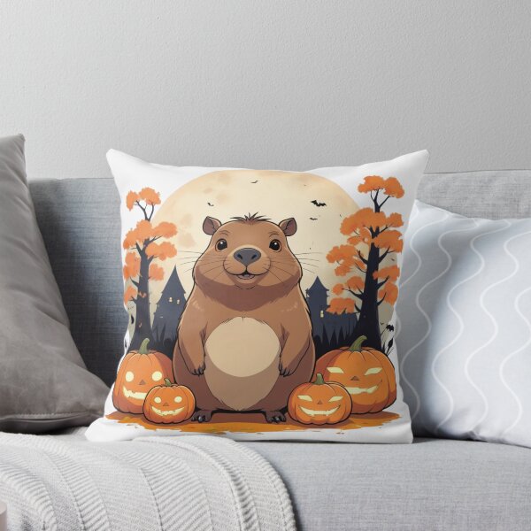 Item preview, Halloween Cartoon Capybara designed and sold by Krieghorn.