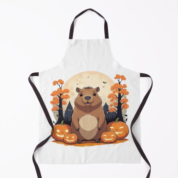 Item preview, Halloween Cartoon Capybara designed and sold by Krieghorn.