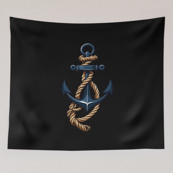 Item preview, Aesthetic Anchor Design Hobby Fisherman Sailor designed and sold by LuminOrb.