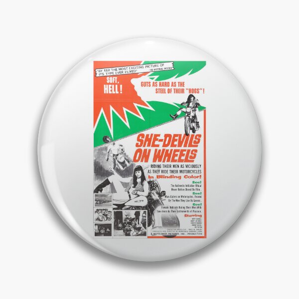 Item preview, She-Devils on Wheels (1968) designed and sold by ChickenFund.