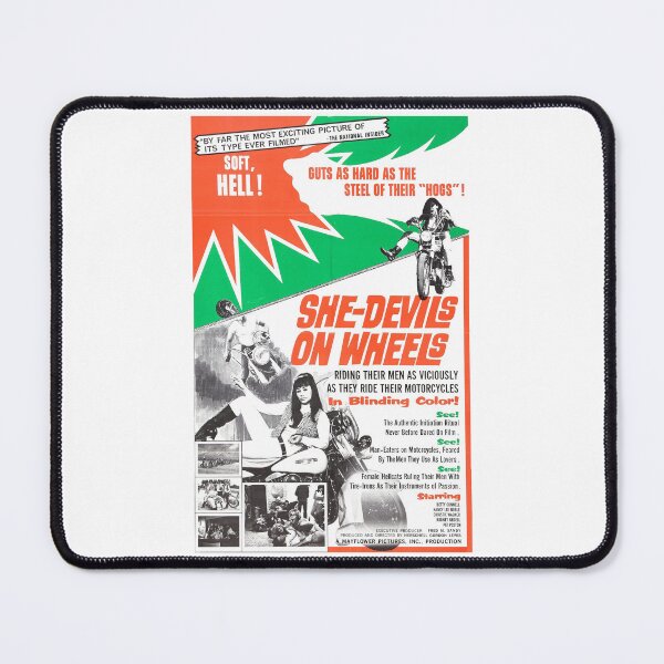 Item preview, She-Devils on Wheels (1968) designed and sold by ChickenFund.