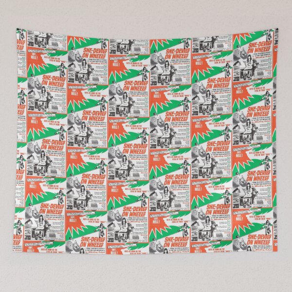 Item preview, She-Devils on Wheels (1968) designed and sold by ChickenFund.