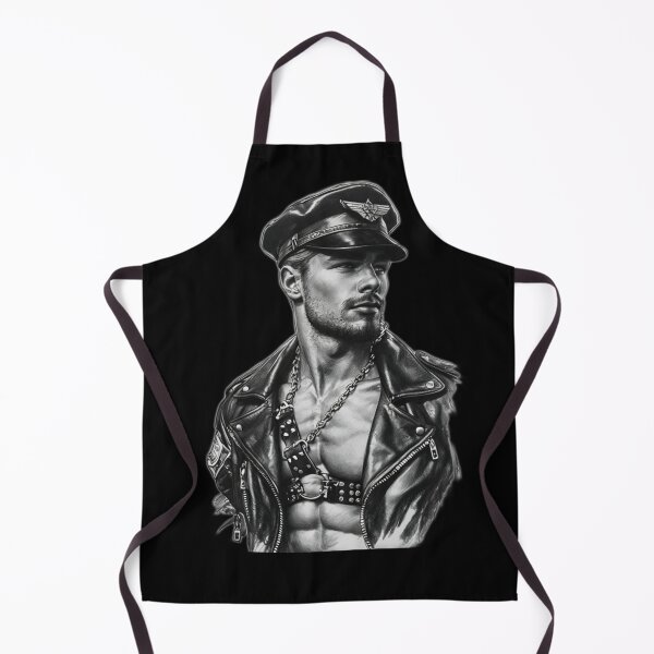 Item preview, Gay Hunky Daddy Biker Pride Graphic Design designed and sold by ItsAKinkThing.