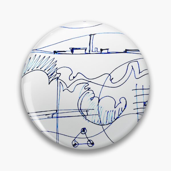 Item preview, abstract in blue designed and sold by Tereza Pilar  Art.