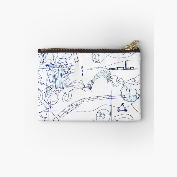 Item preview, abstract in blue designed and sold by Tereza Pilar  Art.