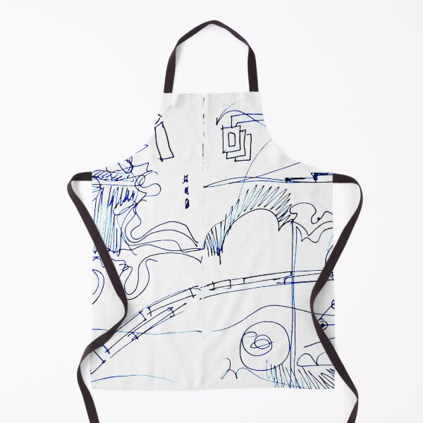 Item preview, abstract in blue designed and sold by Tereza Pilar Art.