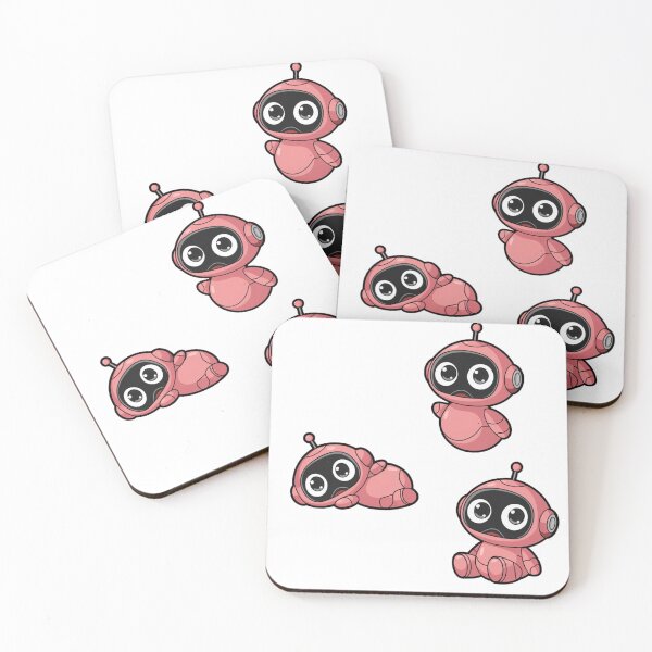Item preview, Cute Robots Pink Robots Baby Robots Family designed and sold by KolorellaS.
