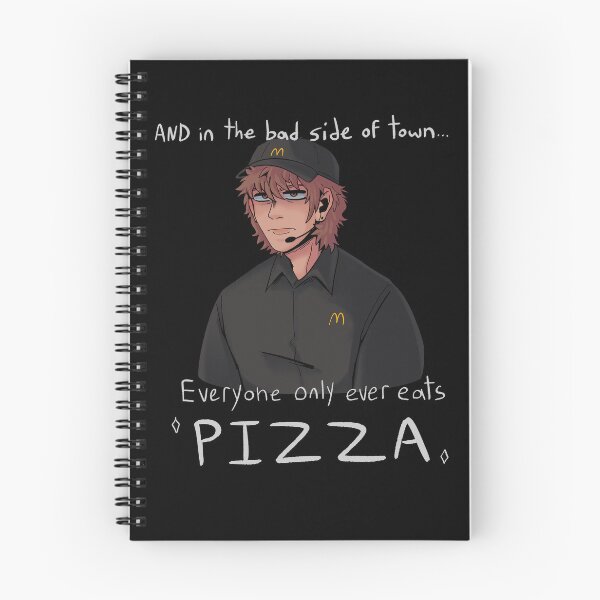Item preview, Johnny Ghost Everyone only ever eats pizza designed and sold by Vettin-Arts.