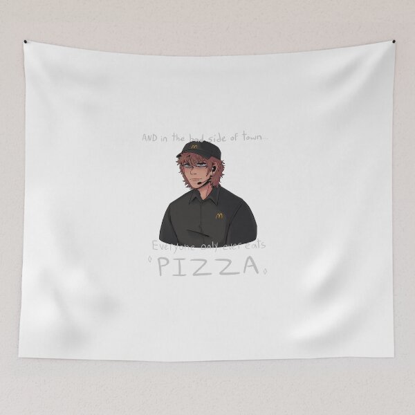 Item preview, Johnny Ghost Everyone only ever eats pizza designed and sold by Vettin-Arts.