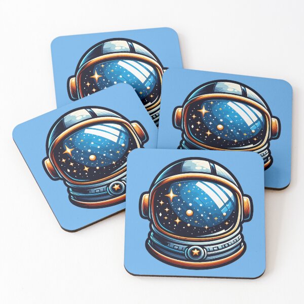 Item preview, Space helmet reflecting space  designed and sold by Rocklights.