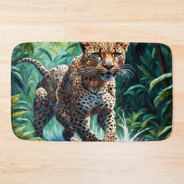 Artikelvorschau, Der Leopard in Aktion entworfen und verkauft von Collection de trésors .