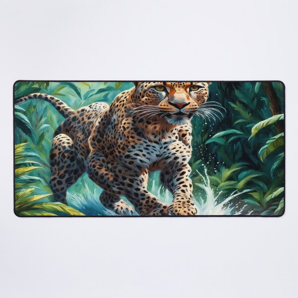 Artikelvorschau, Der Leopard in Aktion entworfen und verkauft von Collection de trésors .