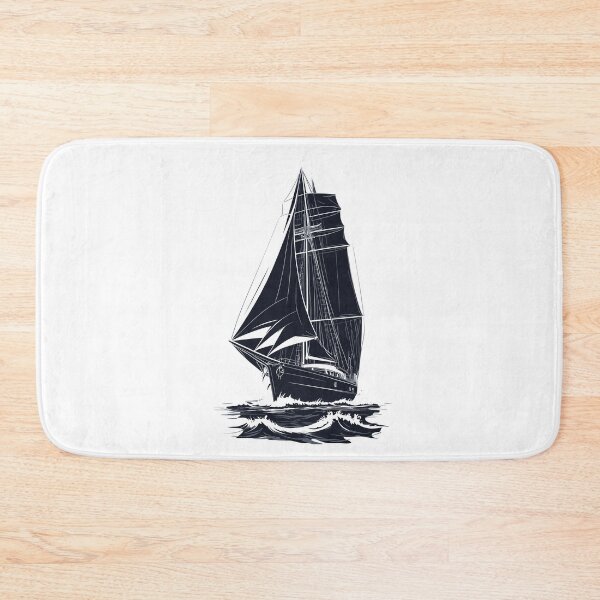 Item preview, Maritime Adventure Sailing Ship Illustration designed and sold by LuminOrb.