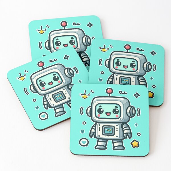 Item preview, Kawaii Cute Robot 1 | Toys and Games for Men and Women t-shirt designed and sold by panchiTWO.