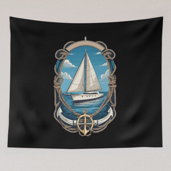 Item preview, Sailboat Adventure On The High Seas designed and sold by LuminOrb.