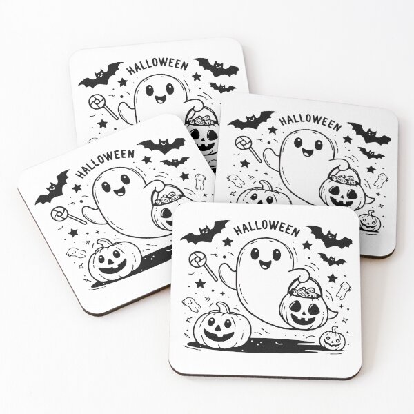 Item preview, Halloween Cute Boo Fest designed and sold by Thai Vibe Studio.