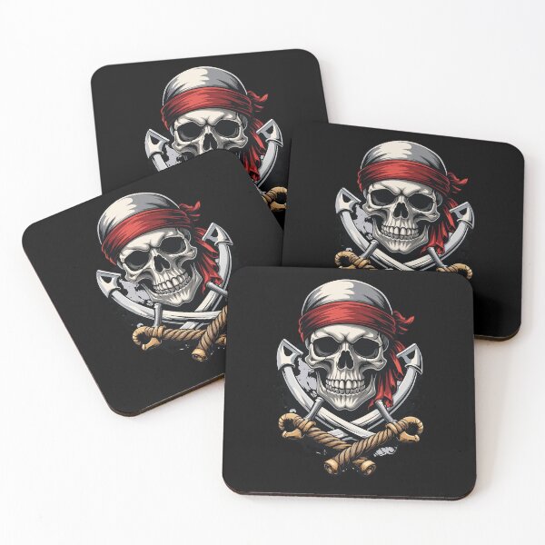 Item preview, Pirate Flags Skull Jolly Roger Pirate Costume designed and sold by LuminOrb.