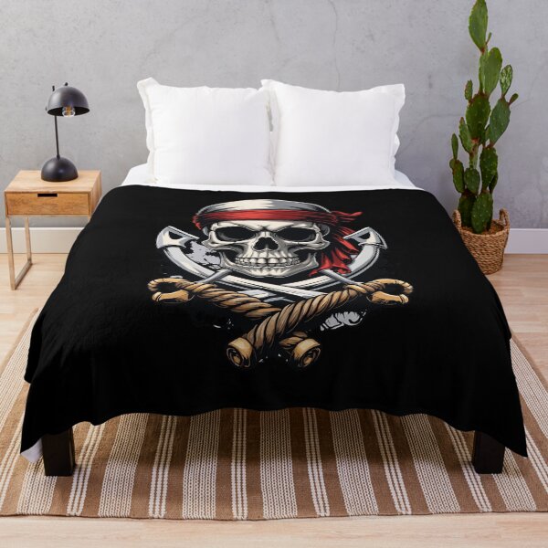 Item preview, Pirate Flags Skull Jolly Roger Pirate Costume designed and sold by LuminOrb.