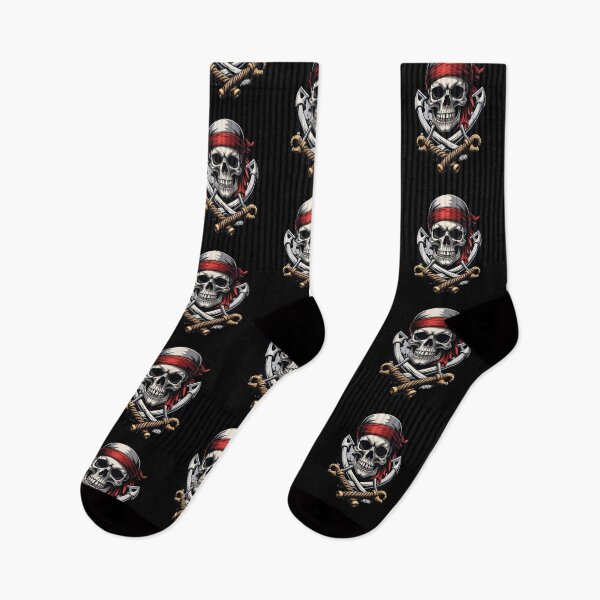 Item preview, Pirate Flags Skull Jolly Roger Pirate Costume designed and sold by LuminOrb.