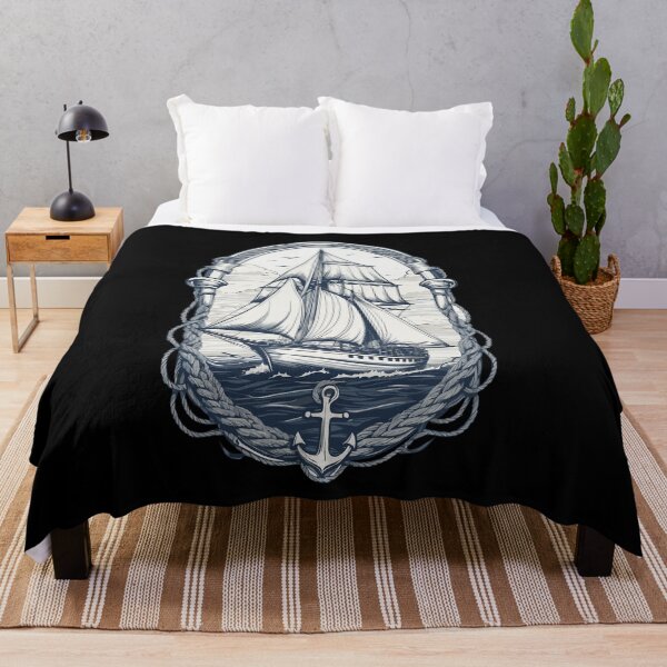 Item preview, Elegant Sailing Ship Adventure Motif designed and sold by LuminOrb.