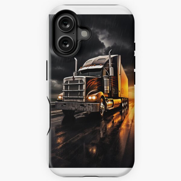 Item preview, American Truck Phone Cover designed and sold by The-Tee-Shirt-Stall.