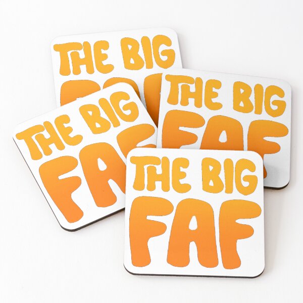 Item preview, The Big Faf Logo designed and sold by stankylegstudio.