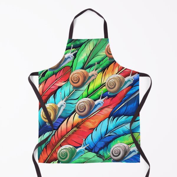 Item preview, Rainbow Snails on Feathers designed and sold by Vestina88.