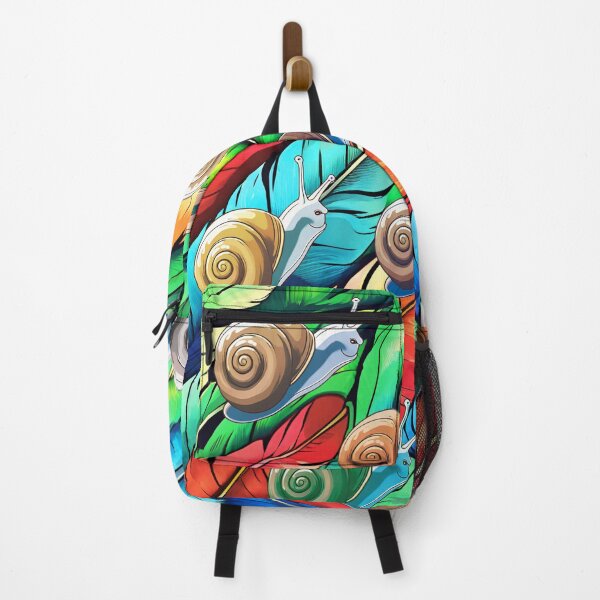 Item preview, Rainbow Snails on Feathers designed and sold by Vestina88.
