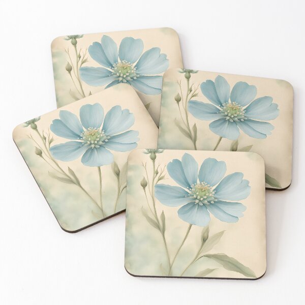 Item preview, Blue Petals: A Timeless Botanical Study designed and sold by TisaMayfly.