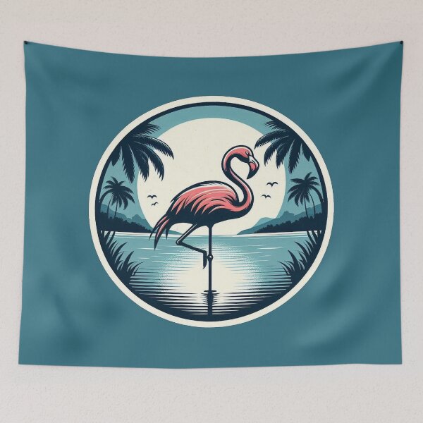 Item preview, Stand Tall and Graceful: The Elegant Flamingo designed and sold by communedesigns.