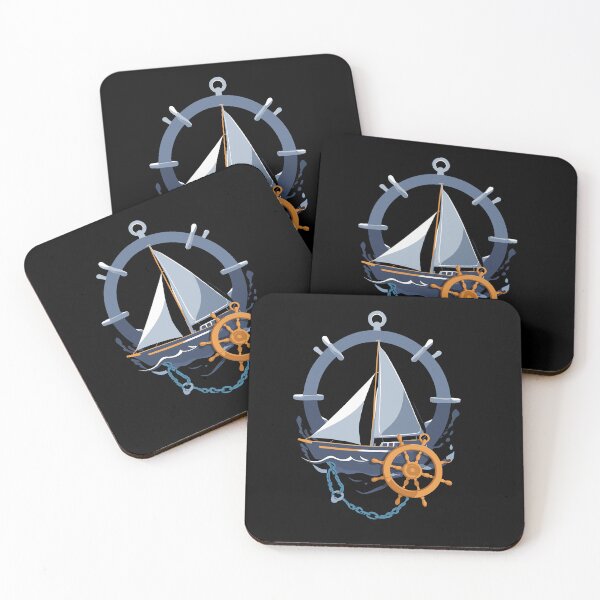 Item preview, Maritime Sailing Adventure Motif designed and sold by LuminOrb.