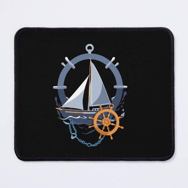 Item preview, Maritime Sailing Adventure Motif designed and sold by LuminOrb.