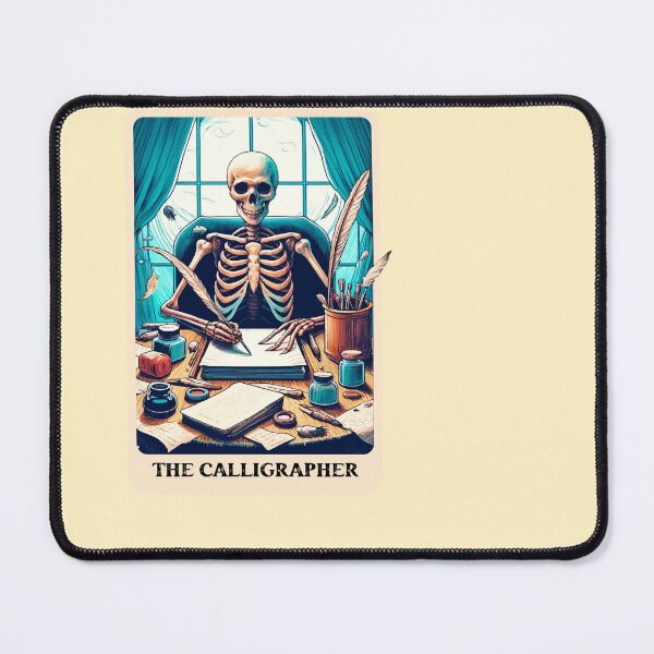 Item preview, Tarot Card The Calligrapher designed and sold by InkCraftHouse.