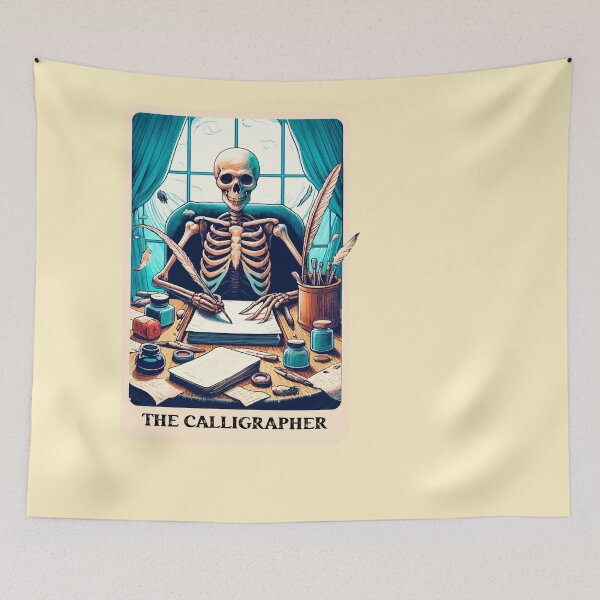 Item preview, Tarot Card The Calligrapher designed and sold by InkCraftHouse.